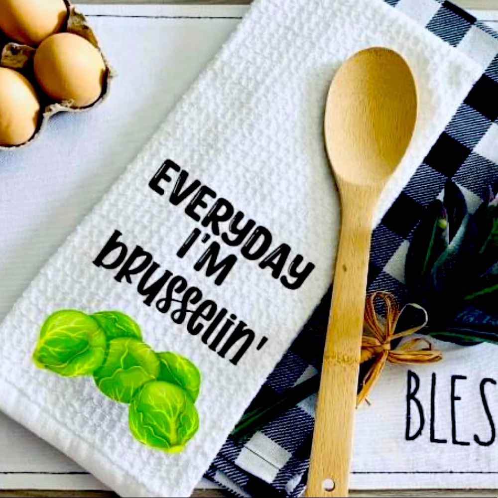 Everyday I’m brusselin kitchen towel